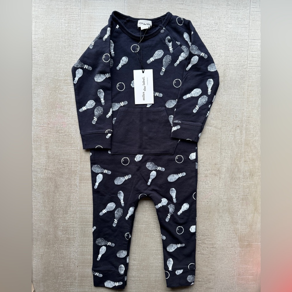 Miles the label romper playsuit 24m size new with tags